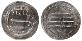 ABBASID, Al-Mahdi, 775-785 AD. AR Dirhem. Madinat al-Salam, year 165.