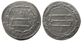 ABBASID, Al-Rashid, 786-809 AD. AR Dirhem. Rafiqah, year 192.