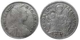 HOLY ROMAN EMPIRE. Maria Theresia (1740-1780). 15 Kreuzer
