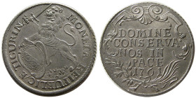 SWITZERLAND. Canton, Zurich. 1761. Silver Thaler.