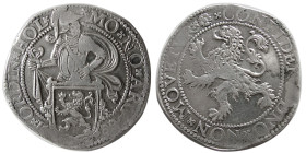 NETHERLANDS, Dutch Republic. 1589. Silver Lion Thaler.