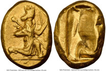 ACHAEMENID PERSIA. Artaxerxes I-Xerxes II (ca. 5th century BC). AV daric (17mm, 8.33 gm). NGC Choice XF 5/5 - 4/5. Lydo-Milesian standard. Sardes mint...