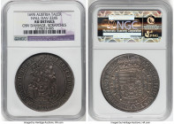 Leopold I Taler 1695 AU Details (Obverse Damage, Scratches) NGC, Hall mint, KM1303.4, Dav-3245. HID09801242017 © 2023 Heritage Auctions | All Rights R...