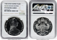 Maria Theresa Proof Restrike Taler 1780-Dated PR70 Ultra Cameo NGC, KM-T1. Silver Modern Restrike. HID09801242017 © 2023 Heritage Auctions | All Right...