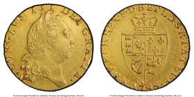 George III gold Guinea 1798 AU Details (Graffiti) PCGS, KM609, S-3729. HID09801242017 © 2023 Heritage Auctions | All Rights Reserved
