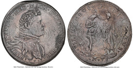 Tuscany. Ferdinand I Piastre 1589 XF Details (Cleaned) NGC, Florence mint, Dav-8389. Jesus baptism by John the Baptist. HID09801242017 © 2023 Heritage...