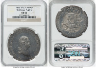 Tuscany. Louis I 10 Paoli 1803 AU55 NGC, KM-C42.3. Also known as a Francescone. HID09801242017 © 2023 Heritage Auctions | All Rights Reserved