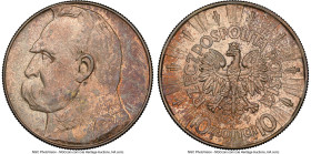 Republic 10 Zlotych 1939-(w) MS62 NGC, Warsaw mint, KM-Y29. HID09801242017 © 2023 Heritage Auctions | All Rights Reserved
