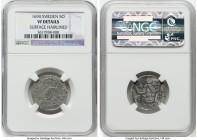 Carl XI 5 Ore 1694 VF Details (Surface Hairlines) NGC, Stockholm mint, KM310. HID09801242017 © 2023 Heritage Auctions | All Rights Reserved