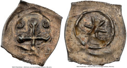 Basel. Anonymous Pfennig ND (1150-1200) MS64 NGC, HMZ 1-203. 0.38gm. HID09801242017 © 2023 Heritage Auctions | All Rights Reserved