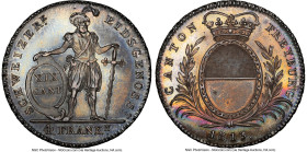 Freiburg. Canton 4 Franken 1813 UNC Details (Cleaned) NGC, KM79, Dav-363, HMZ-2-283. Gunmetal toning over once cleaned surfaces. HID09801242017 © 2023...