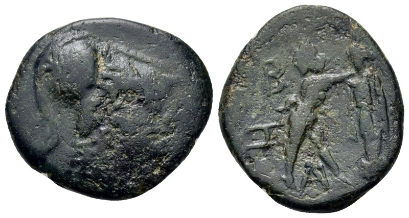 Kings of Macedon. Antigonos II Gonatas (277/6-239 BC). Æ (20mm, 4.45g). Pella or...