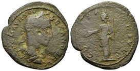 Severus Alexander (222-235). Thrace, Deultum. Æ (25,6mm, 6.65g). Laureate, draped and cuirassed bust r. R/ Tyche(?) standing facing turreted, head l.,...
