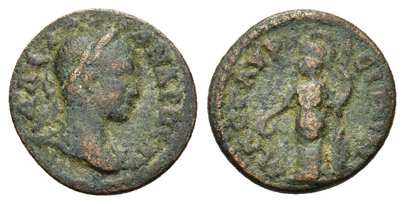 Severus Alexander (222-235). Lydia, Mastaura. Æ (17,4mm, 3.2g). Laureate bust r....