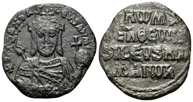 Constantine VII and Romanus I (913-959). Æ 40 Nummi (26mm, 4.9g). Constantinople...
