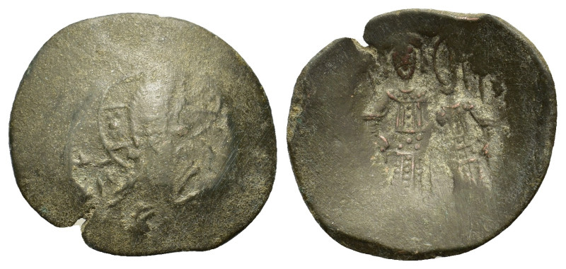 Empire of Thessalonica. Manuel, Comnenus-Ducas (1230-1237). Billon Trachy (25,5m...