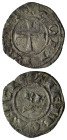 Italy, Brindisi or Messina. Corrado I (1250-1254). Æ Denaro (15,6mm, 0.43g). REX / Cross. Spahr 156; MIR 308.
