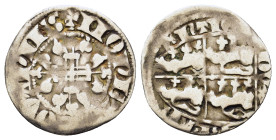 Low Countries, Brabant (County). Jan III van Brabant. 1312-1355. AR Esterlin (18,3mm, 1.35g). Halen mint. Struck 1330-1337. Coat-of-arms. R/ Cross fle...