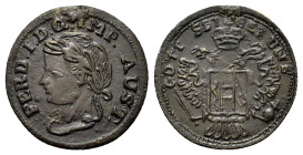Austria. Ferdinand I (1835-1848). Æ Token? (21mm, 1.80g). FERD I D G IMP AUST, Laureate head l. R/ Crowned double-eagle.