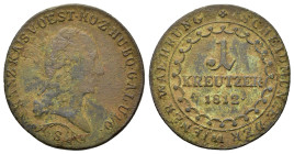 Austria. Francis I of Austria (1804-1835). Æ 1 Kreuzer 1812. (24,6mm, 4g).