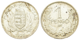 Hungary. Magyar Királyság (1920-1945). AR 1 Pengo 1926. (22,8mm, 5g).