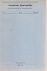 AA. VV. ANNOTAZIONI NUMISMATICHE. Anno I - Serie I Febbraio 1991. pp. 16, ill nel testo, buono stato. raro. Ottimi lavori di numismatica antica.