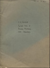 BATESON J.D. - Further finds of roman material from Ireland. Belfast, 1976. pp. 171 - 180. brossura muta, buono stato.