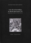 BIANCHIMANI A. M. - Liste di zecche italiane in alcuni autori post CNI. Appunti per un indice di zecche italiane. Parte I. zecche in Italia. Roma, 201...
