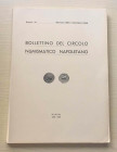Bollettino del Circolo Numismatico Napoletano. Anno L-LI Gennaio 1965 Dicembre 1966. Brossura ed. pp. 150, tavv. 10 in b/n. Dall’Indice: Giovanni Bovi...