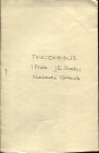 SANDYS J.E. - TINCOMMIUS. London, 1918. pp. 97 - 110, tavv. 1. brossura muta, buono stato, raro lavoro sulle monete celtiche.