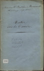 SEGUIN M.F. - Notice sur les Cauris. Paris? 1863. pp 21. brossura ed. sciupata buono stato, molto raro.