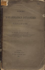 STANLEY LANE - POOLE M.A. - Scheme of Mohammadn dinastyes durig the Khalifate. London, 1880. pp. 8, tavv 1 ripiegata. Brossura ed. sciupata, buono sta...