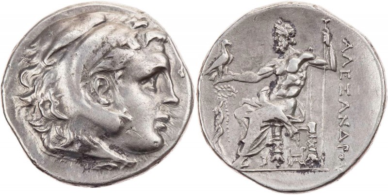 MAKEDONIEN, KÖNIGREICH
Alexander III., 336-323 v. Chr. AR-Tetradrachme 225-215 ...