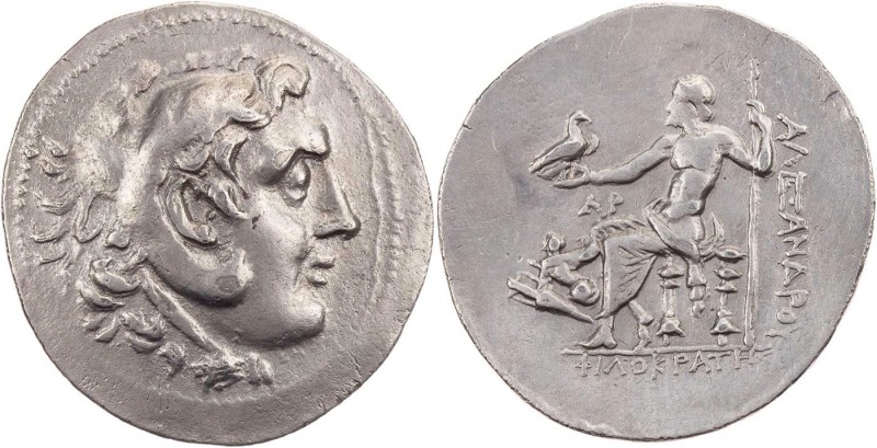 MAKEDONIEN, KÖNIGREICH
Alexander III., 336-323 v. Chr. AR-Tetradrachme 190-165 ...