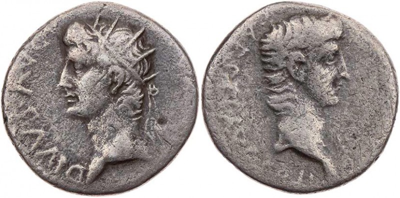 KAPPADOKIEN KAISAREIA / CAESAREA
Tiberius für Divus Augustus und Germanicus, ge...