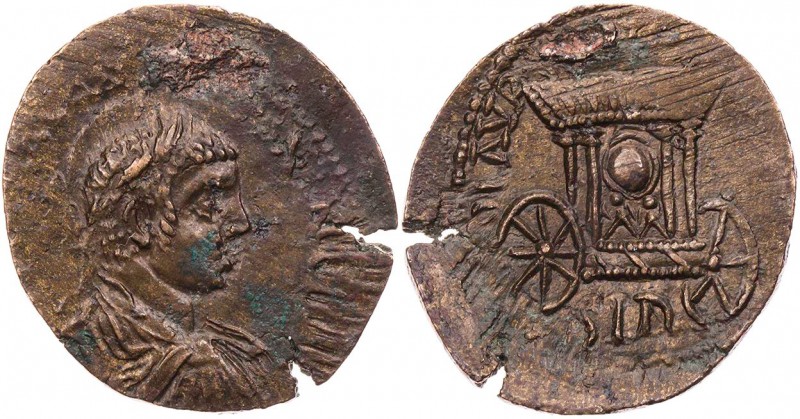 PHOENIZIEN SIDON
Elagabal, 218-222 n. Chr. AE-Dupondius Vs.: [IMP C M] AV AN-[T...