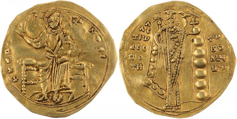BYZANZ
Alexios I. Komnenos, 1081-1118 AV-Hyperpyron Nomisma 1092-1118 Konstanti...