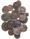 Lot, römische Münzen AE-Antoniniane und Minimi des Gallischen Sonderreiches von Victorinus, Tetricus I. und Tetricus II. 22 Stück ss, ss-vz