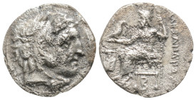 Greek coins Drachm AR 3,6 g. 18,1 mm.