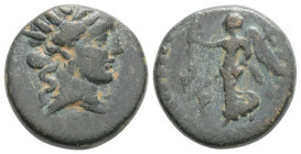 Greek coins AE Bronze 4,2 g. 16,3 mm.