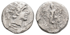Greek coins Drachm AR 1,77 g. 12,4 mm.