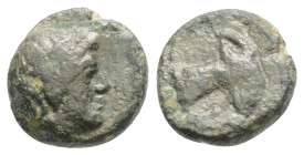 Greek coins AE Bronze 0,87 g. 9,2 mm.