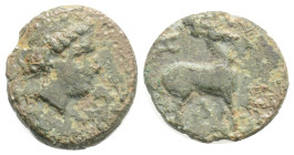 Greek coins AE Bronze 1,6 g. 14,2 mm.