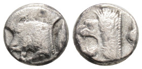 Greek coins Diobol AR 1 g. 4,6 mm.