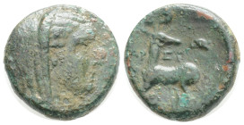 Greek coins AE Bronze 4,2 g. 11,4 mm.