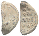 Byzantine lead seal 5,4 g. 23,3 mm.