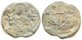 Byzantine lead seal 4,9 g. 21,8 mm.