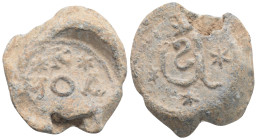 Byzantine lead seal 13,4 g. 26,2 mm.