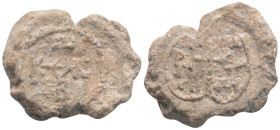 Byzantine lead seal 15 g. 29,3 mm.