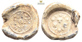 Byzantine lead seal 11,1 g. 22,8 mm.